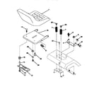 Craftsman 917256370 seat assembly diagram