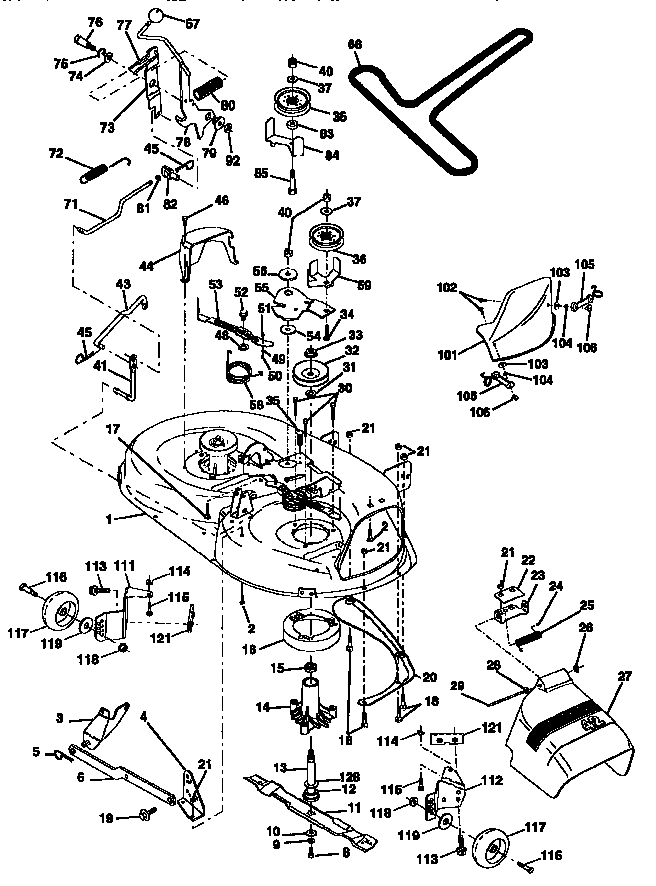 Mower deck