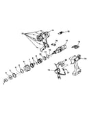Motor and housing assembly