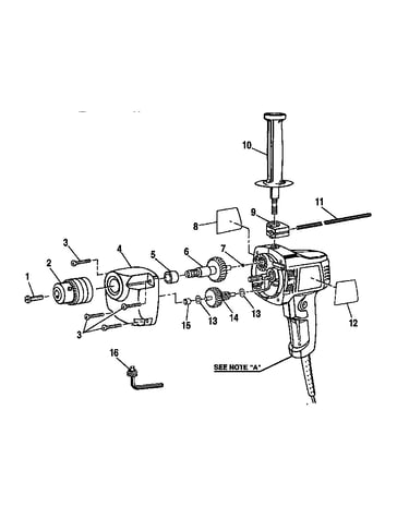 Gear and spindle assembly