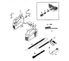 Craftsman 580751330 carring case and spray gun diagram