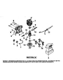 Motor and housing assembly