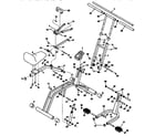 Weslo WLCR97558 unit parts diagram