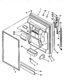 Refrigerator door