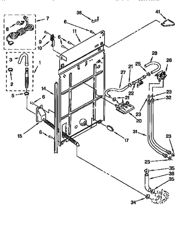 Rear panel