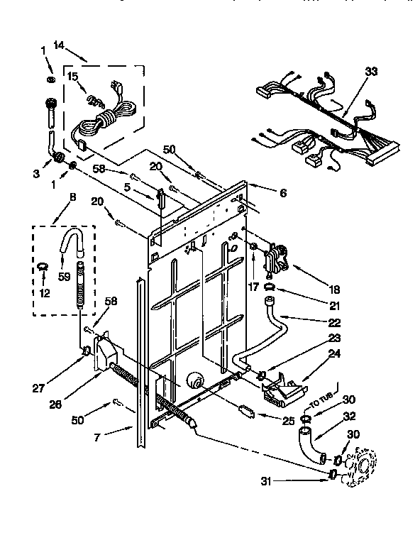 Rear panel