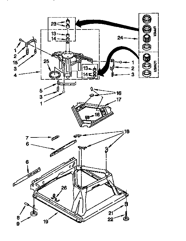 Machine base