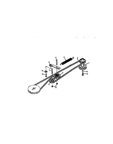 Belt drive and idlers