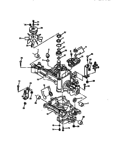 Trnasaxle case