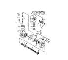 Craftsman 750256040 range shift, pump and motor diagram