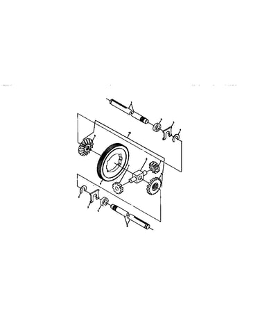 Differential and rear axle