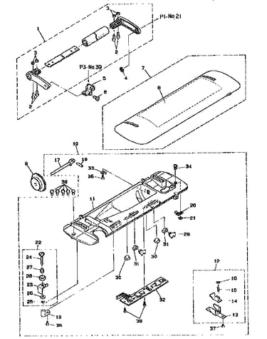 Upper cover&plate&base tension