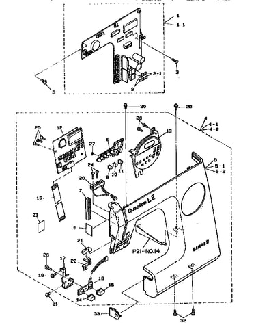 Front panel/ circuit board