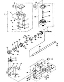 Needle plate,hook drive shaft