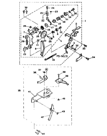 Tension release plate&one stitch