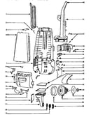 Handle and bag housing