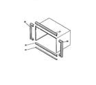 Kenmore 2539755112 window mounting kit diagram