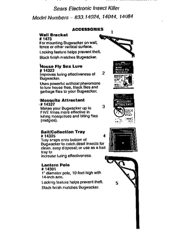 Optional accessories