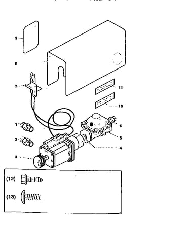 Conversion kit to l.p. gas
