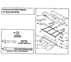 Kenmore 92040166 replacement parts diagram