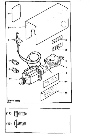 Conversion kit to natural gas