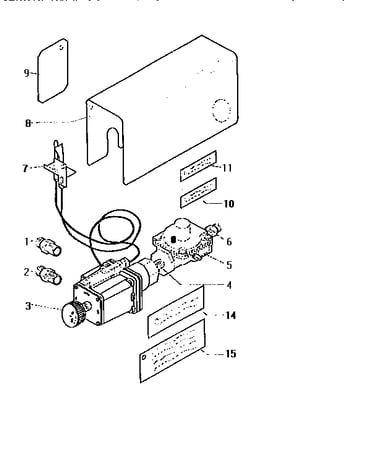 Conversion kit to natural gas