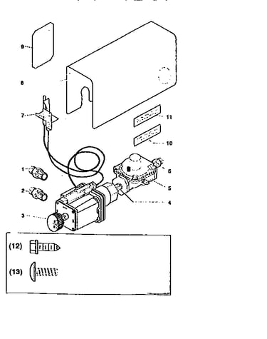 Conversion kit to l.p. gas