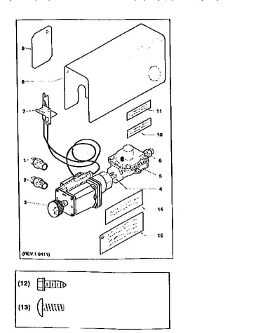 Conversion kit to natural gas