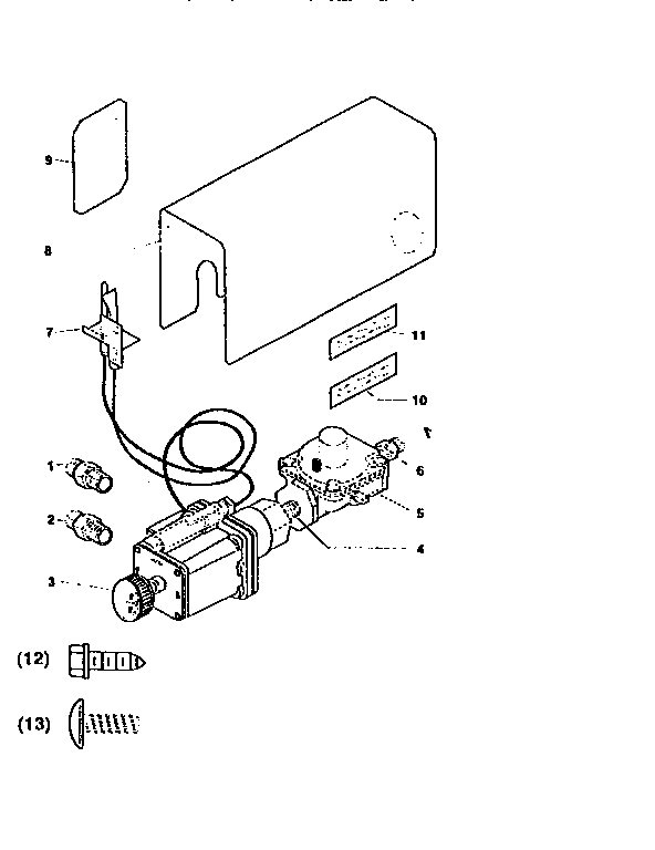 Conversion kit to l.p. gas