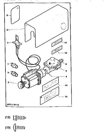 Conversion kit to natural gas