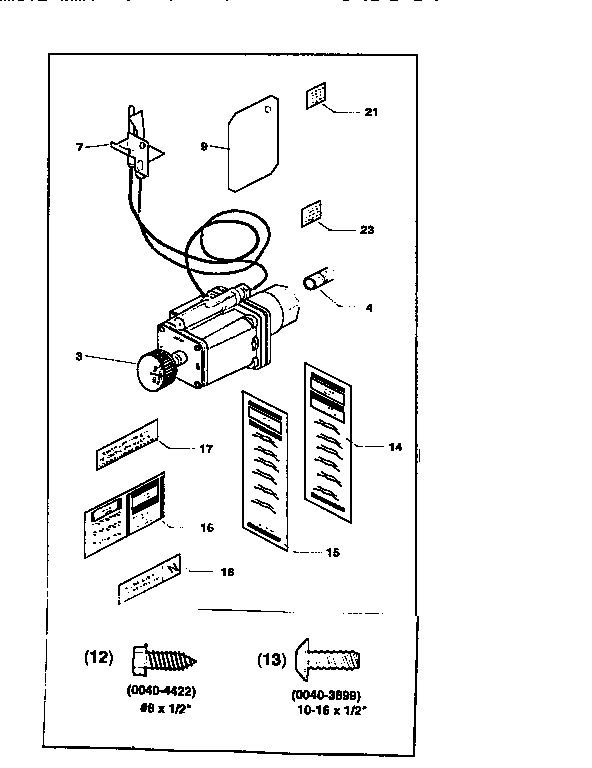 Replacement parts
