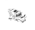 Craftsman 750256050 hood and grille diagram