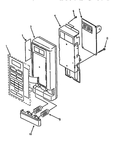 Control panel parts