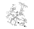 Weslo WLCR94058 unit parts diagram