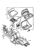 Frame and seat