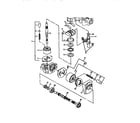 Sabre 1646 range, shift, pump, and motor diagram