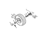 Sabre 1546 rear wheels and tires diagram