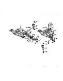 Transaxle shifter, brake and case