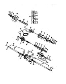 Transaxle shafts and gears