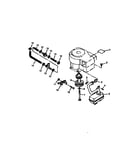 Fuel line, muffler, drive sheave