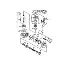 Sabre 1538 range shift, pump and motor diagram