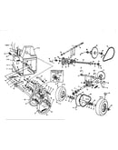 4 and 5 h.p. motor mount assembly