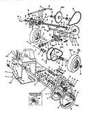 8 and 10 h.p. motor mount assy.