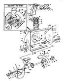 8 and 10 h.p. auger housing assy.