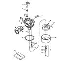 Generac 9895-0 carburetor 632589 (71/143) diagram