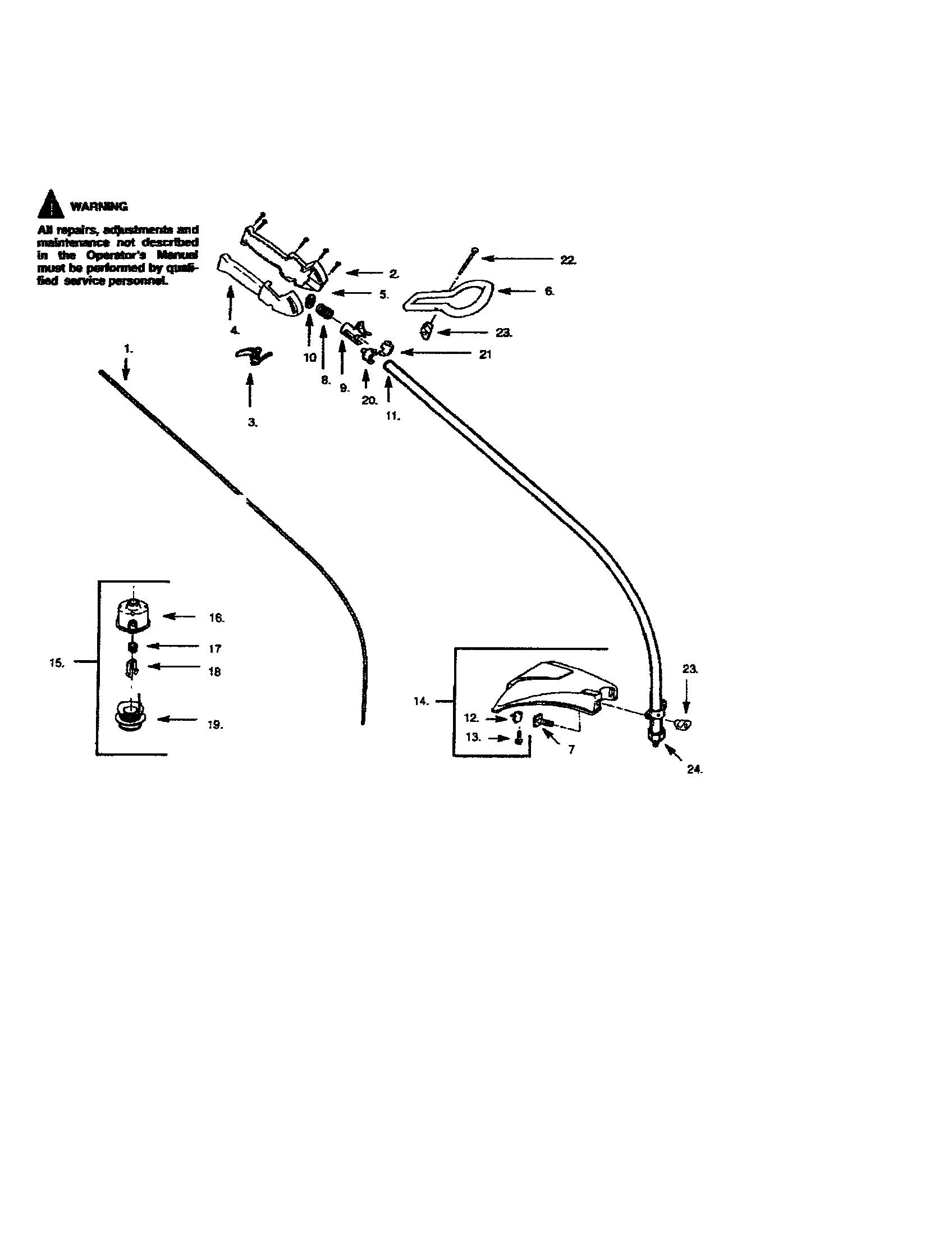 Drive shaft and cutter head