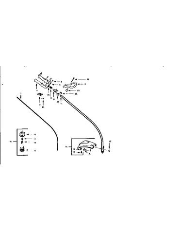 Drive shaft and cutting head