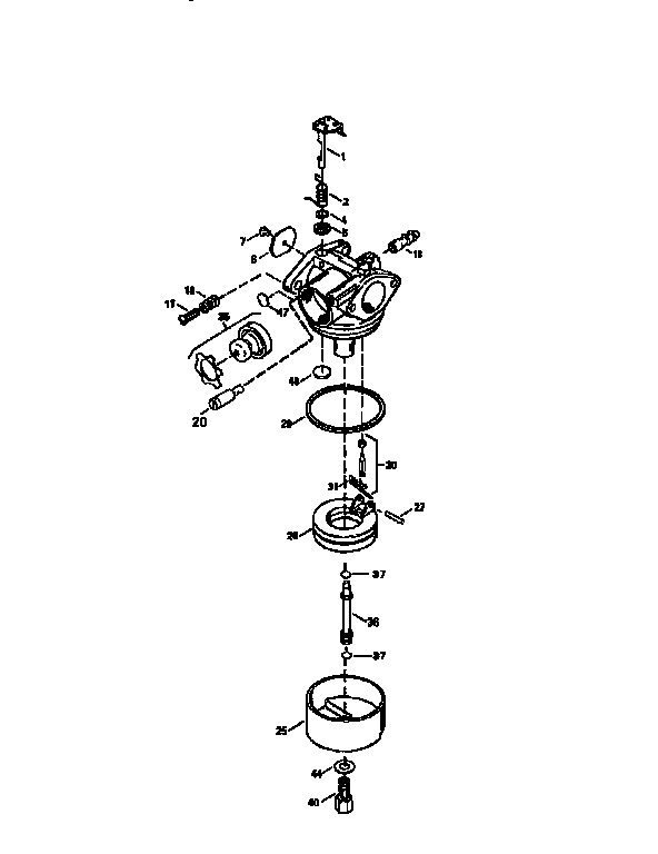 CARBURETOR 640049 (71/143)