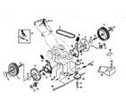 Sears 917376200 drive assembly diagram