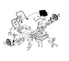 Craftsman 917376210 main frame diagram